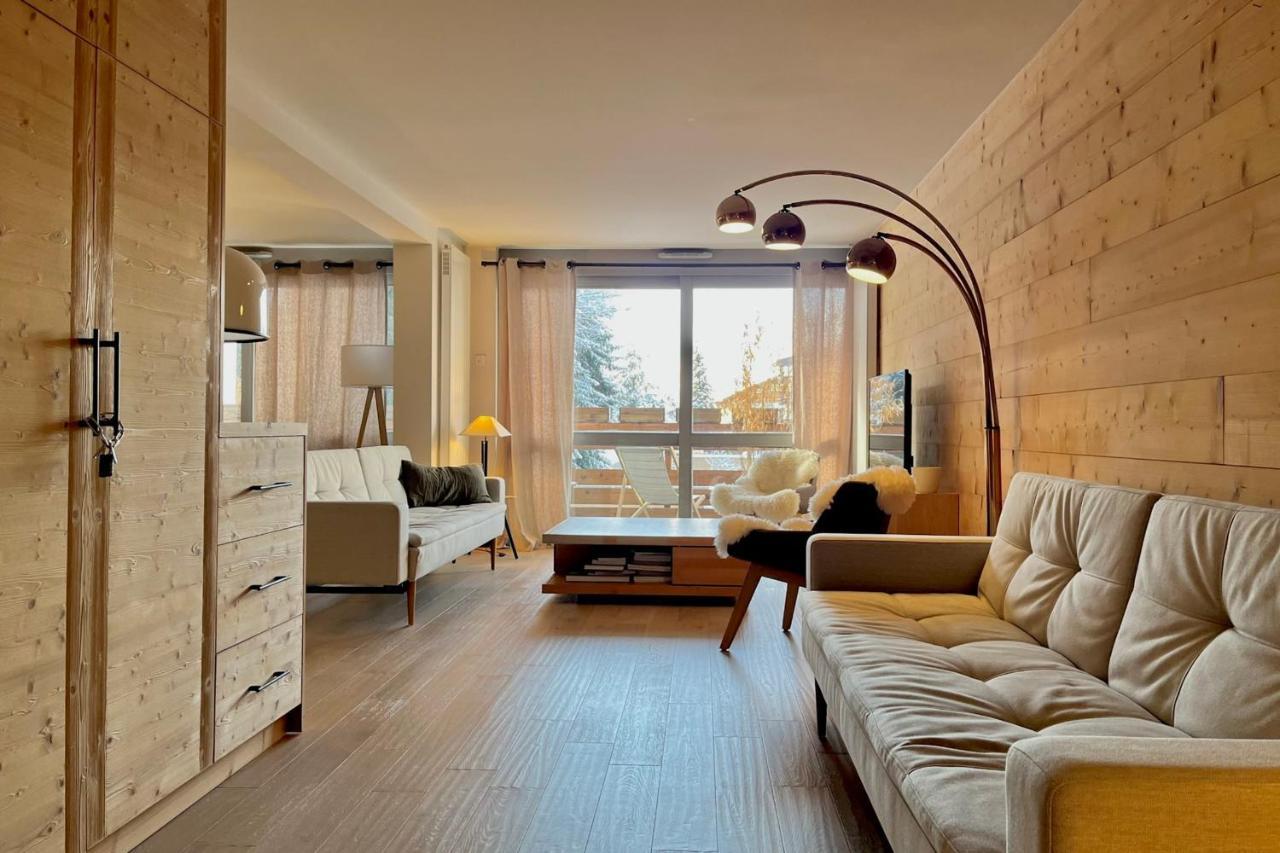 Modern Apt At The Foot Of The Slopes In Megeve Megève Exterior foto